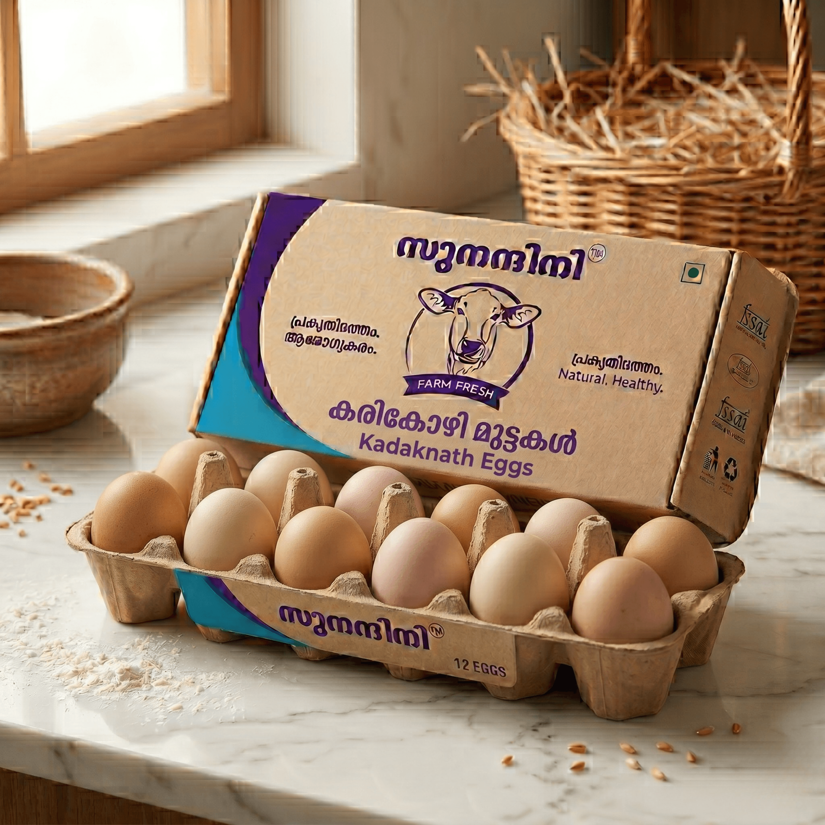 Kadaknath Eggs